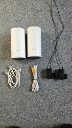 Tp-link Deco AC1200 (2x)  met netwerkkabels, Ophalen of Verzenden, Zo goed als nieuw, TP Link Deco