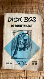 Dick Bos cartoon verhaal. Nr. 30. De Fonteyn star 1963, Dick bos, Gelezen, Ophalen of Verzenden
