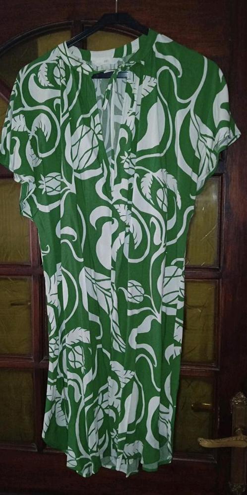 Zomers tuniek/kort jurkje (NIEUW) Mt M (H&M), Kleding | Dames, Blouses en Tunieken, Nieuw, Maat 38/40 (M), Groen, Ophalen