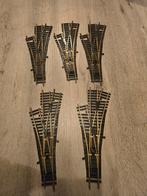 5 Fleischmann H0 6057 Drieweg Wissels, Ophalen, Gebruikt, Gelijkstroom, Fleischmann