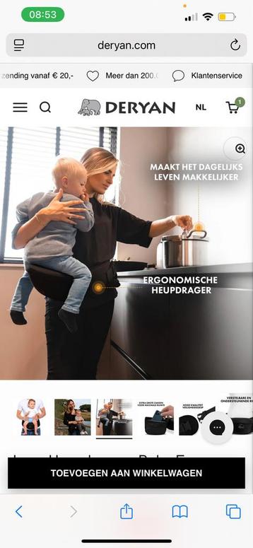 Deryan - heupdrager beschikbaar voor biedingen