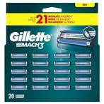 Gillette Mach3 Scheermesjes 40 stuks, Ophalen of Verzenden, Nieuw, Verzorging