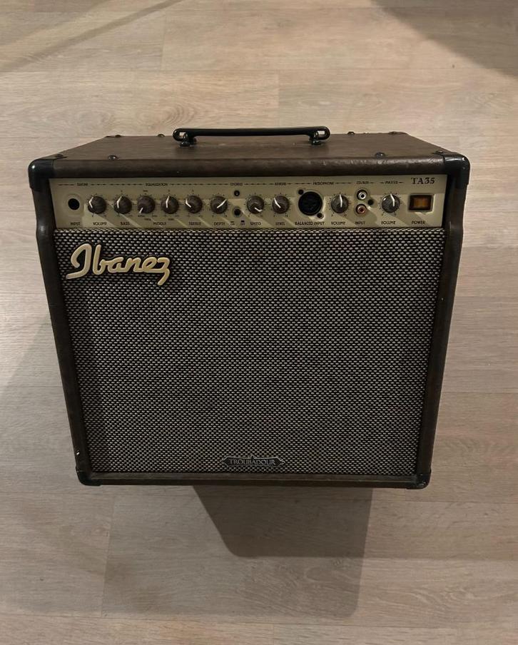Ibanez TA35 troubadour versterker, Muziek en Instrumenten, Versterkers | Bas en Gitaar, Gebruikt, Gitaar, Minder dan 50 watt, Ophalen