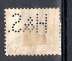 DANMARK : 1904 : Perfin &@  H & S.  @& on Y.44 (20 c.)., Ophalen of Verzenden, Denemarken, Gestempeld