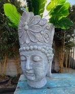Boeddha tuinpot pot model groot vaas binnen buiten bloempot, Tuin en Terras, 25 tot 40 cm, Nieuw, https://verburgtvintage.nl/#contact