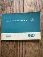 Mercedes 300SE Instructieboekje - 5 Talen, Incl. Nederlands, Ophalen of Verzenden