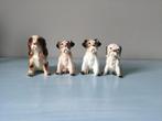 Vintage Beeldjes: Foxterriërs & Cockerspaniël, Ophalen of Verzenden, Zo goed als nieuw