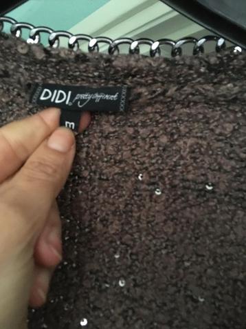 Didi. Nieuw. Dames vest. Maat M. Vest. Ketting. Gebreid vest beschikbaar voor biedingen