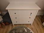 HEMNES Ladekast 3 lades - Wit Gebeitst, Huis en Inrichting, 100 tot 150 cm, 100 tot 150 cm, Ophalen of Verzenden, Zo goed als nieuw