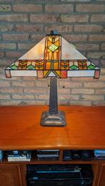 Tiffany lamp, Ophalen of Verzenden, Zo goed als nieuw, Glas, 50 tot 75 cm