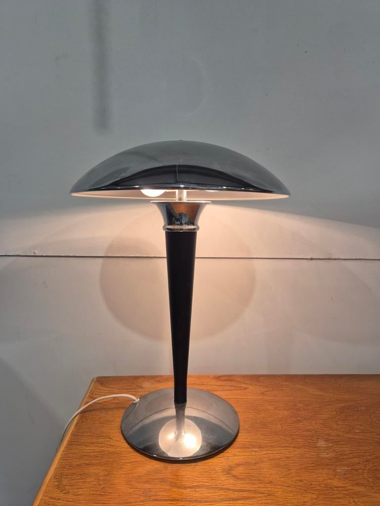 Vintage ikea dakapo mushroom chroom lamp art deco, Ikea, Onbekend, Ophalen of Verzenden, Onbekend