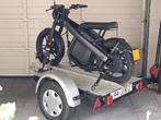 Fatbike brommer scooter aanhangwagen te huur, Ophalen