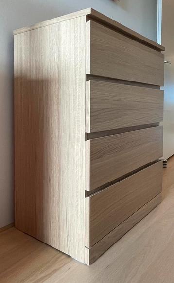 Malm ladekast IKEA (4 lades, 80x100x48) - afbeelding 2