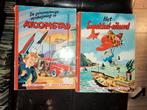 2 x Pinkie Pienter 1.Het.smokkeleiland 2..atoomstad, Boeken, Eén stripboek, Ophalen of Verzenden, Gelezen
