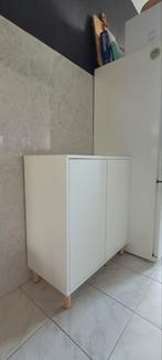 Wit Kastje h80x b70x l35, Huis en Inrichting, Badkamer | Badkamermeubels, Ophalen, Gebruikt, 50 tot 100 cm, Minder dan 100 cm