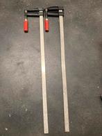 Twee lijmtangen / lijmklemmen 120 X 1000 mm, Doe-het-zelf en Verbouw, Gereedschap | Handgereedschap, Ophalen, Zo goed als nieuw