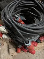Diverse 5x6mm2 32A neopreen krachtstroom verlengkabels, Ophalen, Zo goed als nieuw, Kabel of Snoer