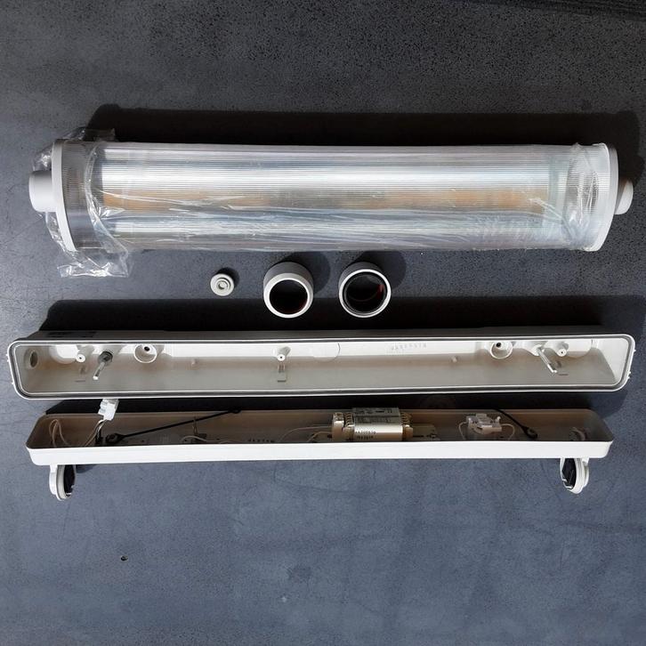 SPIEGELREFLEX DRAAIBARE LAMP VOOR TL OF LED 18W IP65, Doe-het-zelf en Verbouw, Bouwverlichting, Nieuw, Minder dan 50 watt, Ophalen of Verzenden