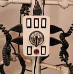 Unieke Octopus Lamp vintage werklamp- Industrieel  Design, Ophalen