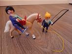 Playmobil country 6933 voltige team met paard, Ophalen of Verzenden, Zo goed als nieuw, Complete set