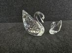 Swarovski 2x zwaan, groot met kristalletjes en klein, Verzamelen, Ophalen of Verzenden, Zo goed als nieuw, Figuurtje
