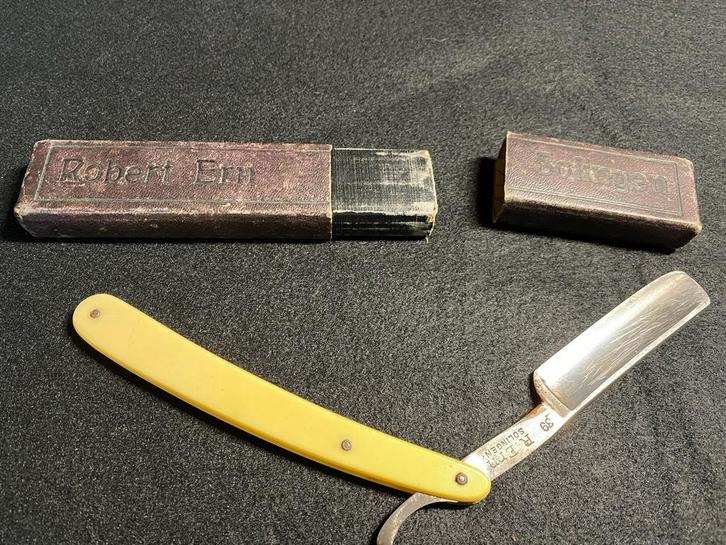 Robert Ern Solingen Scheermes, Antiek en Kunst, Antiek | Gereedschap en Instrumenten, Ophalen of Verzenden