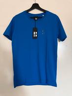 Blauw T-shirt - Nieuw met kaartje - Poederbaas - maat S, Blauw, Nieuw, Ophalen of Verzenden, Maat 46 (S) of kleiner