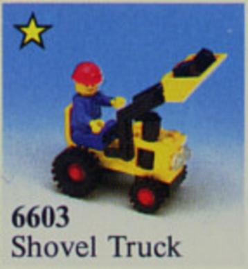 Lego Town Classic Town Construction 6603 Shovel Truck  beschikbaar voor biedingen