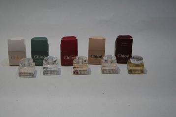 5 verschillende miniaturen Chloé 5 ml OVP. Nooit geopend beschikbaar voor biedingen