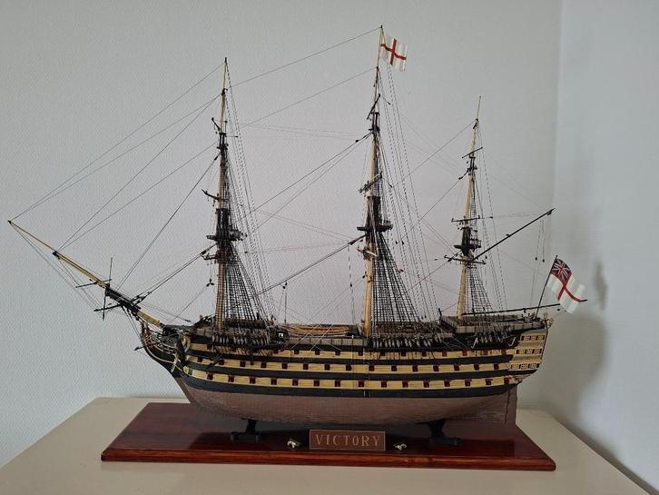 Model zeilschip HMS Victory, Hobby en Vrije tijd, Modelbouw | Boten en Schepen, Gebruikt, 1:50 tot 1:200, Heller, Ophalen
