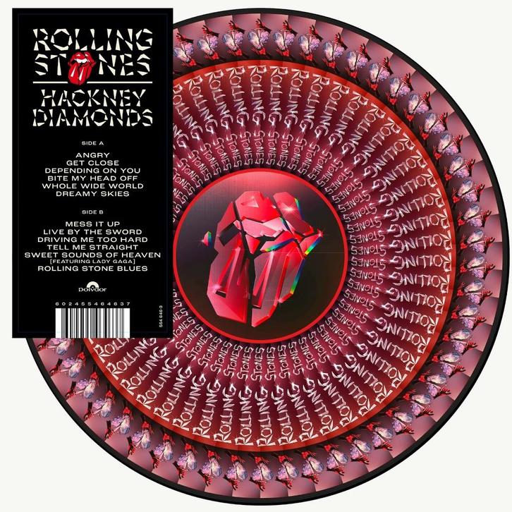 Vinyl LP Rolling Stones Hackney Diamonds LTD ZOETROPE NIEUW, Cd's en Dvd's, Vinyl | Rock, Nieuw in verpakking, Poprock, 12 inch