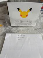 25th celebrations elite trainer box, Hobby en Vrije tijd, Verzamelkaartspellen | Pokémon, Ophalen of Verzenden, Zo goed als nieuw