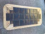 Jaren 80 vintage salon tafel. solide eiken. onverwoestbaar, Huis en Inrichting, Ophalen, Gebruikt, 50 tot 100 cm, 150 tot 200 cm