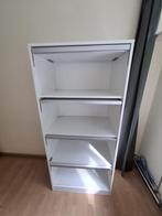 Te koop Witte Klepkast   LxBxH  50cmx80cmx1,75 m., Huis en Inrichting, Ophalen, Gebruikt, Minder dan 150 cm, Met klep(pen)