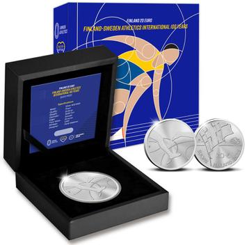 FINLAND 20 EURO 2025 100 JAAR ATLETIEK WEDSTRIJD, PROOF  beschikbaar voor biedingen