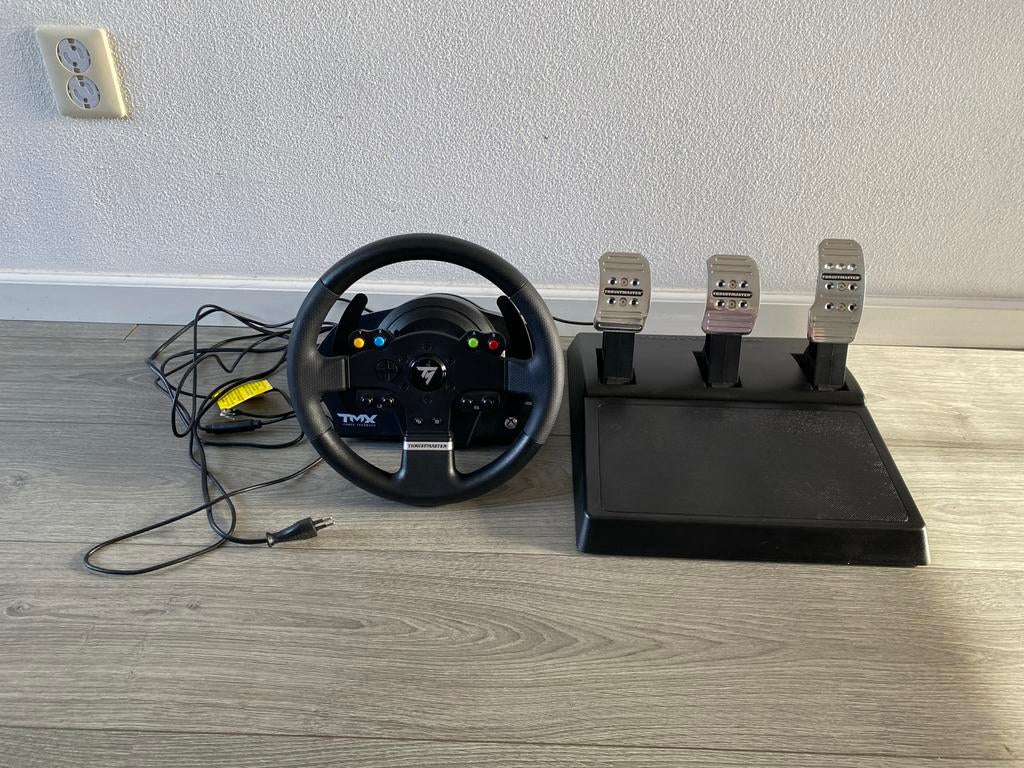 Thrustmaster TMX PRO Force Feedback, Spelcomputers en Games, Spelcomputers | Overige Accessoires, Zo goed als nieuw, Ophalen