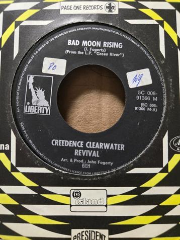C.C.R. - Bad moon rising/Lodi beschikbaar voor biedingen