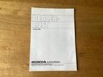 Honda Dealerlijst & Prijslijst 1983, Ophalen of Verzenden, Gelezen