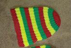 Reggae muts carnaval, Carnaval, Overige maten, Ophalen of Verzenden, Accessoires