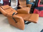 Sta op stoel relax fauteuil Himolla gratis bezorgd/garantie, Verzenden, Nieuw, Leer
