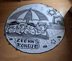 Wit Zeeuws Rondje handdoek, Ophalen of Verzenden, Nieuw, Wit, Handdoek