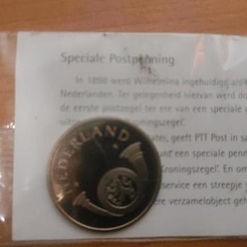 Postpenning 1898 in originele verpakking beschikbaar voor biedingen