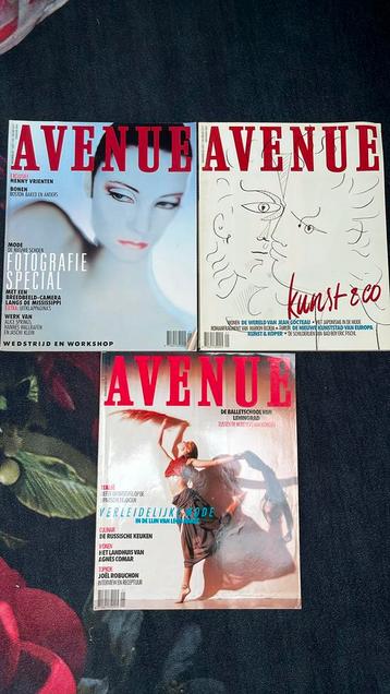 Avenue glossy magazine 1989 beschikbaar voor biedingen