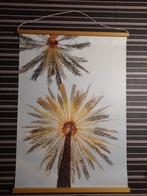 Hanger/plaat met palmbomen, Minder dan 50 cm, Gebruikt, Ophalen of Verzenden, Foto of Poster