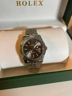 Rolex datejust grey 41mm, Ophalen of Verzenden, Zo goed als nieuw, Staal, Rolex