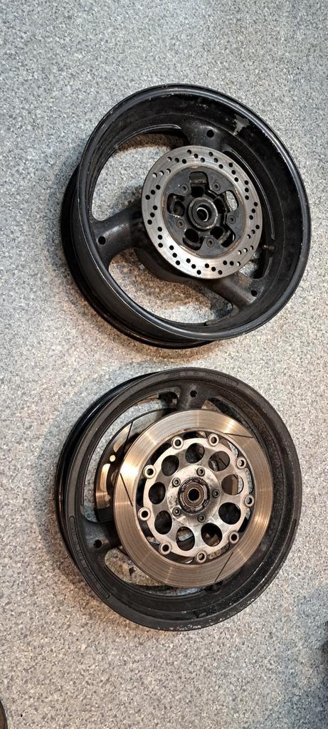 Suzuki gsxr 1100 velgen en voorpoten, Motoren, Onderdelen | Suzuki, Ophalen of Verzenden