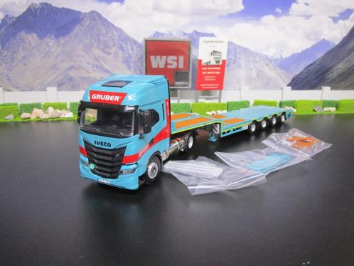 Wsi 01-3909 Gruber , Iveco S-Way High, Hobby en Vrije tijd, Modelauto's | 1:50, Nieuw, Bus of Vrachtwagen, Wsi, Ophalen