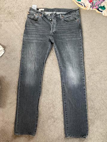 Levi jeans spijkerbroek grijs 501 S W34 L32 heren beschikbaar voor biedingen