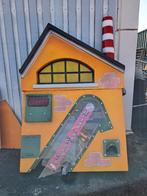 Decoratie huisje, leuk voor carnavalswagens, Ophalen, Gebruikt