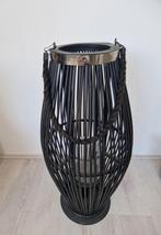 Grote windlicht, Huis en Inrichting, Woonaccessoires | Kandelaars en Kaarsen, Ophalen, Zo goed als nieuw, Hout, 50 tot 75 cm